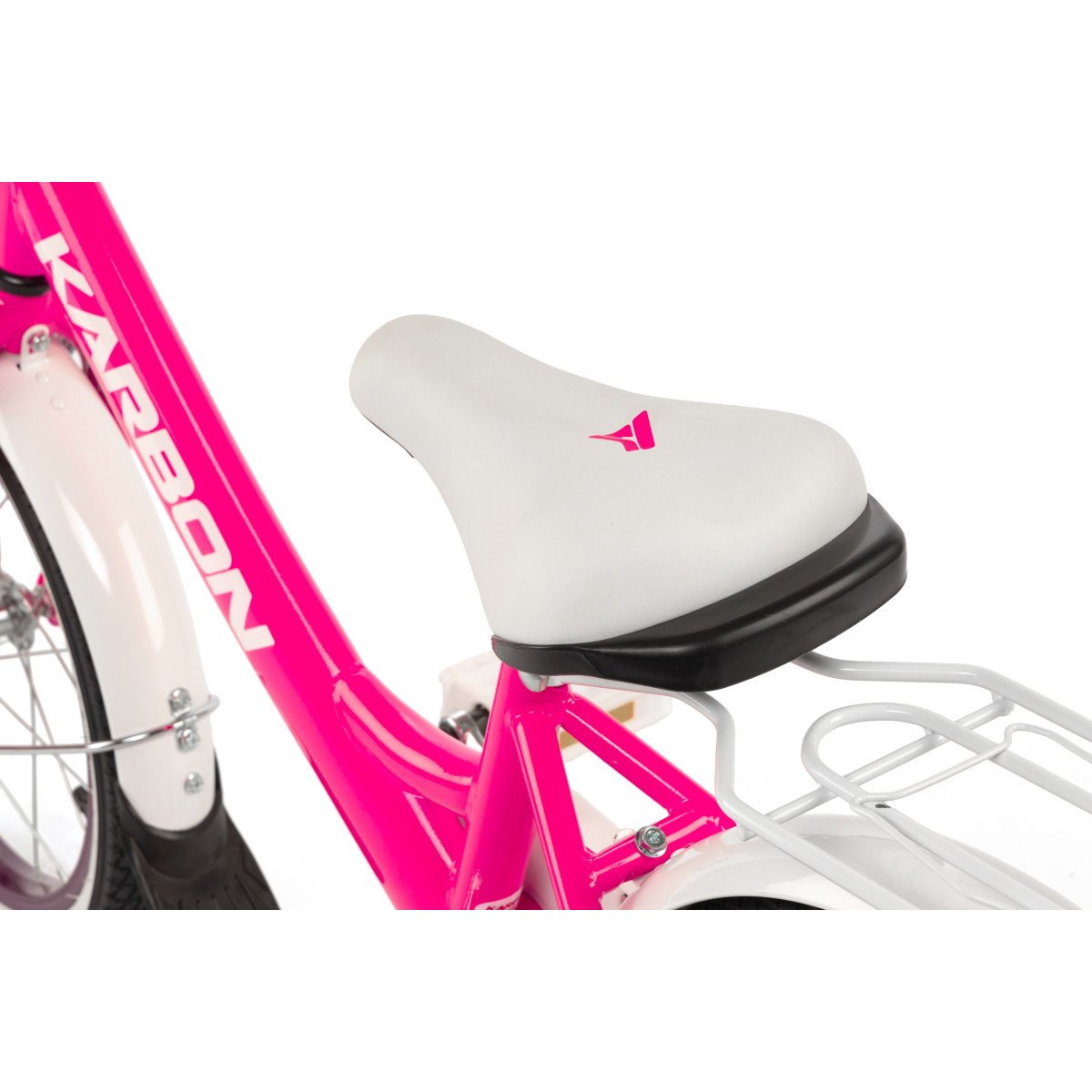Karbon Tiara 16 pink dviratis