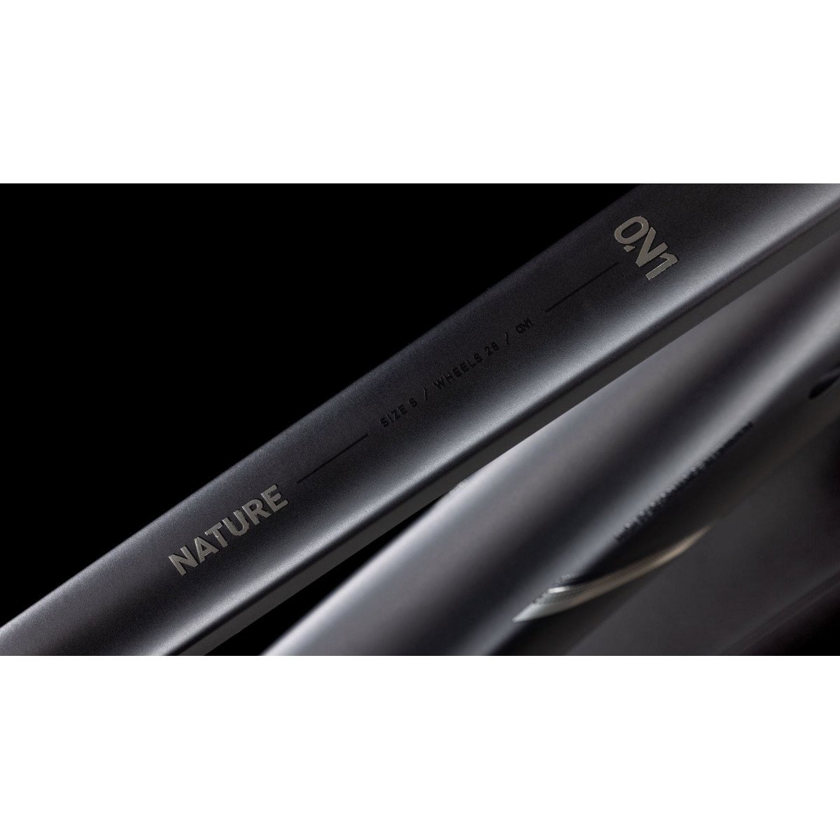 Cube Nature ONE Allroad Trapeze black'n'black 2026 dviratis