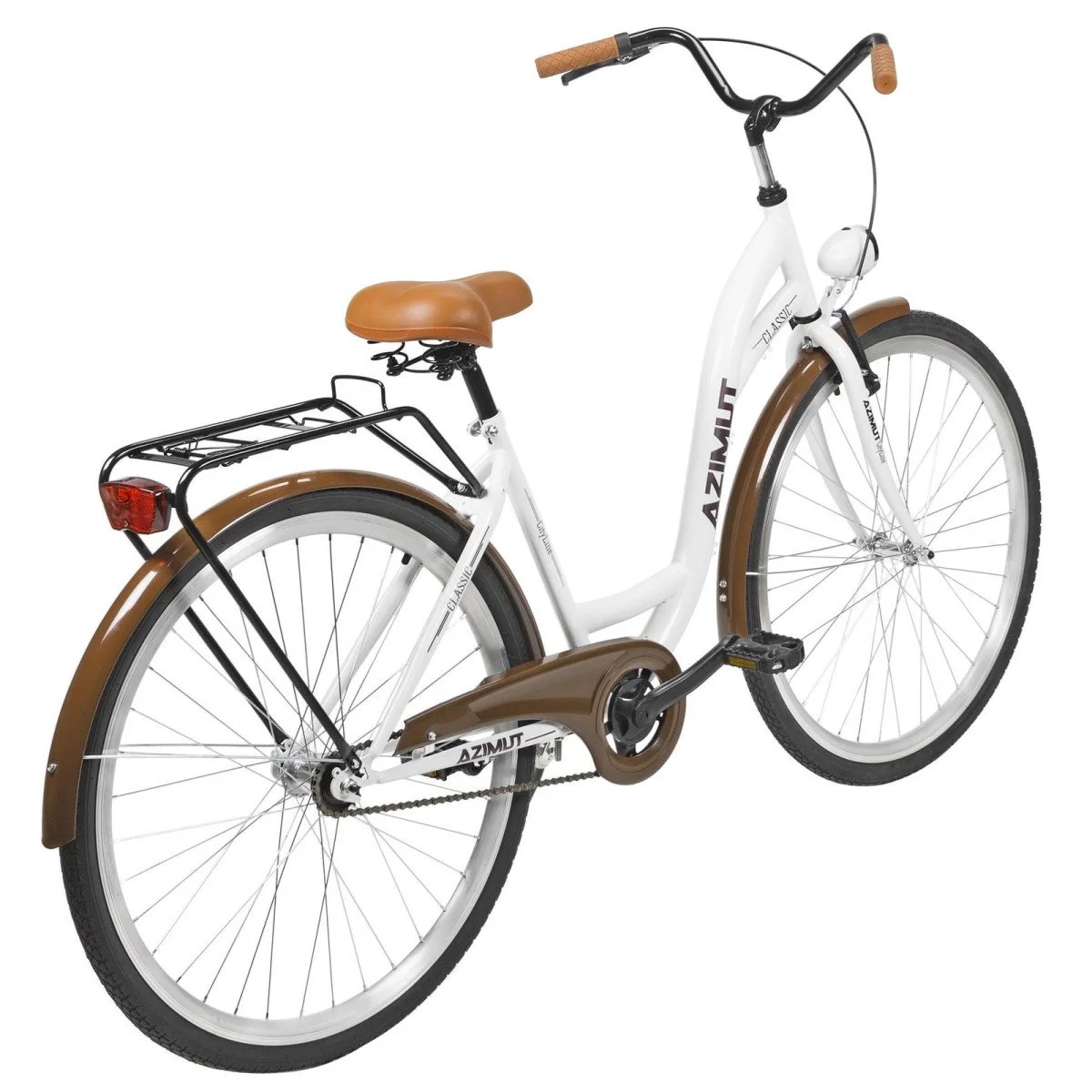 AZIMUT Classic 28" 2023 white miesto dviratis