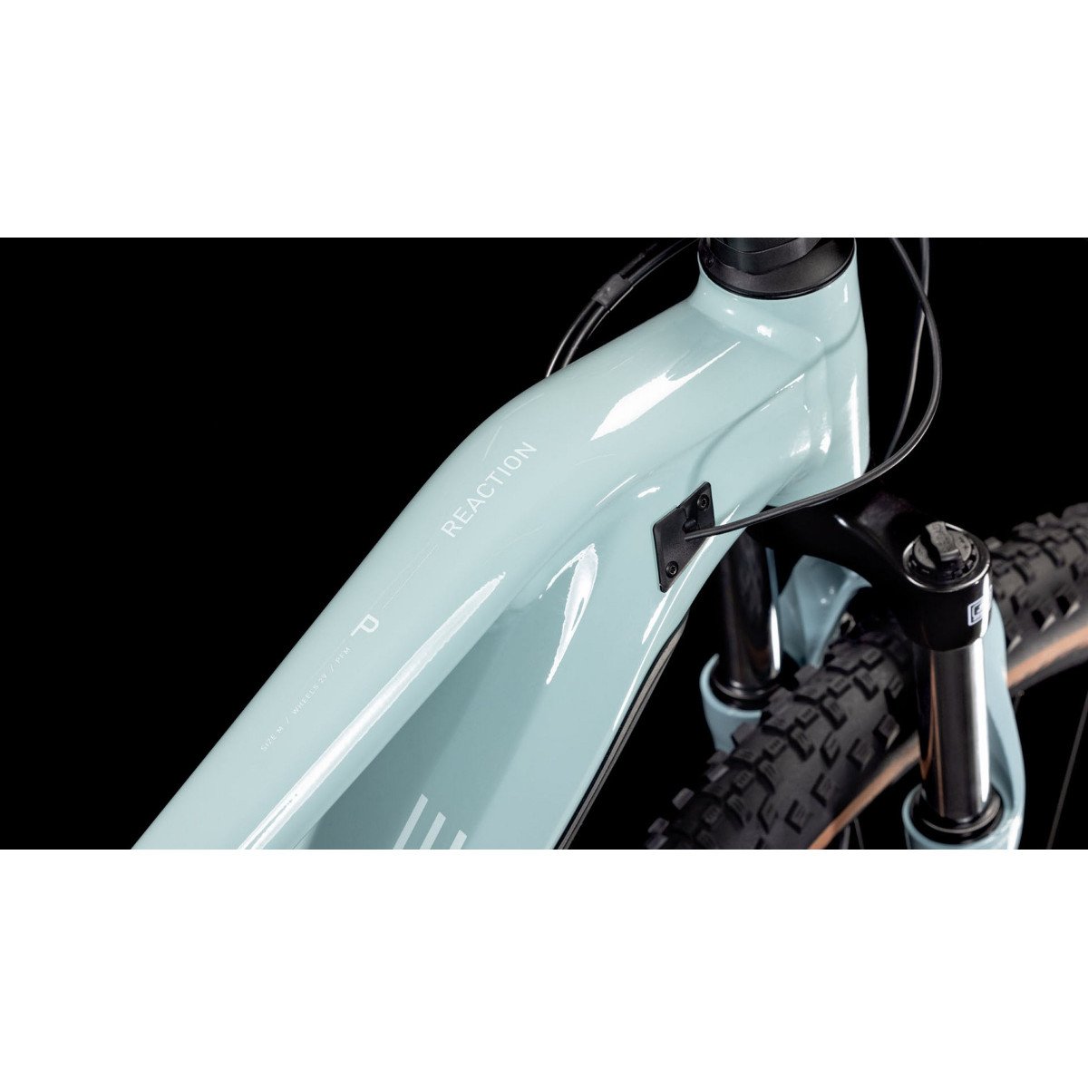 Cube Reaction Hybrid Performance 500 Trapeze 29 skylightblue'n'white 2025 elektrinis dviratis