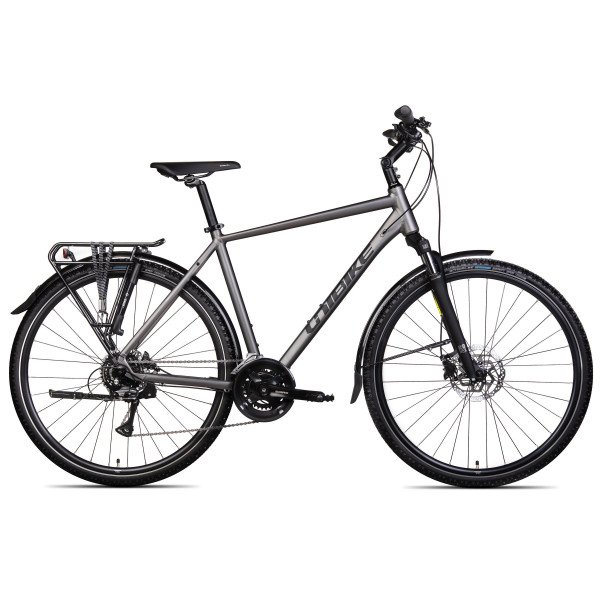 Unibike Flash EQ GTS 2025 graphite dviratis