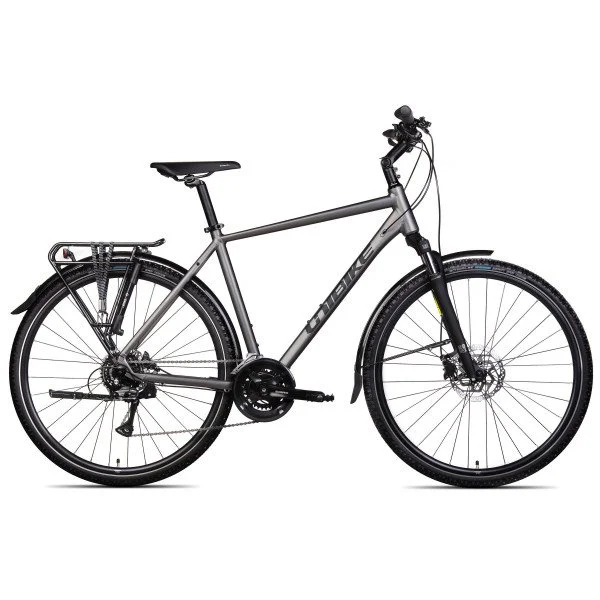 Unibike Flash EQ GTS 2025 graphite dviratis