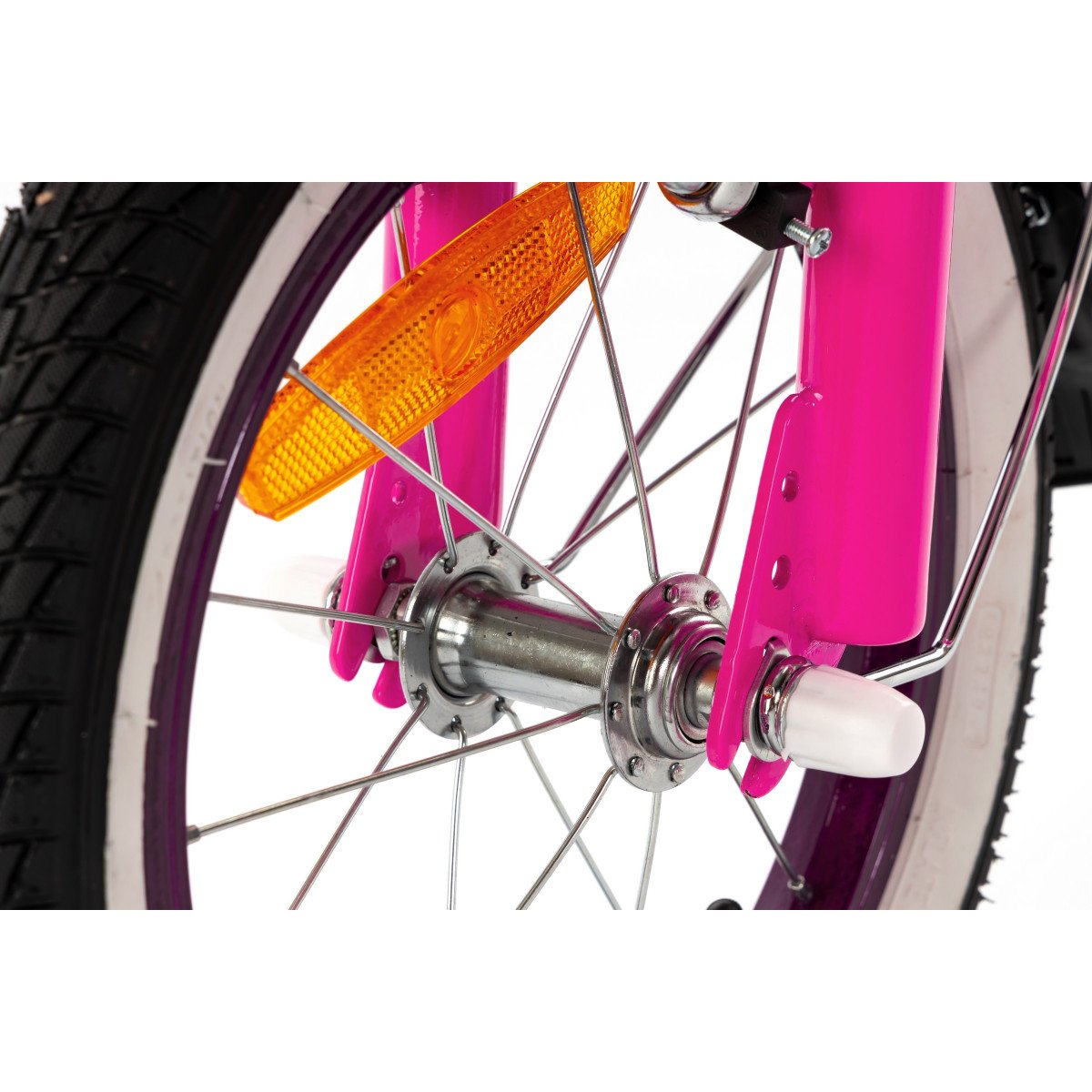Karbon Tiara 14 pink dviratis