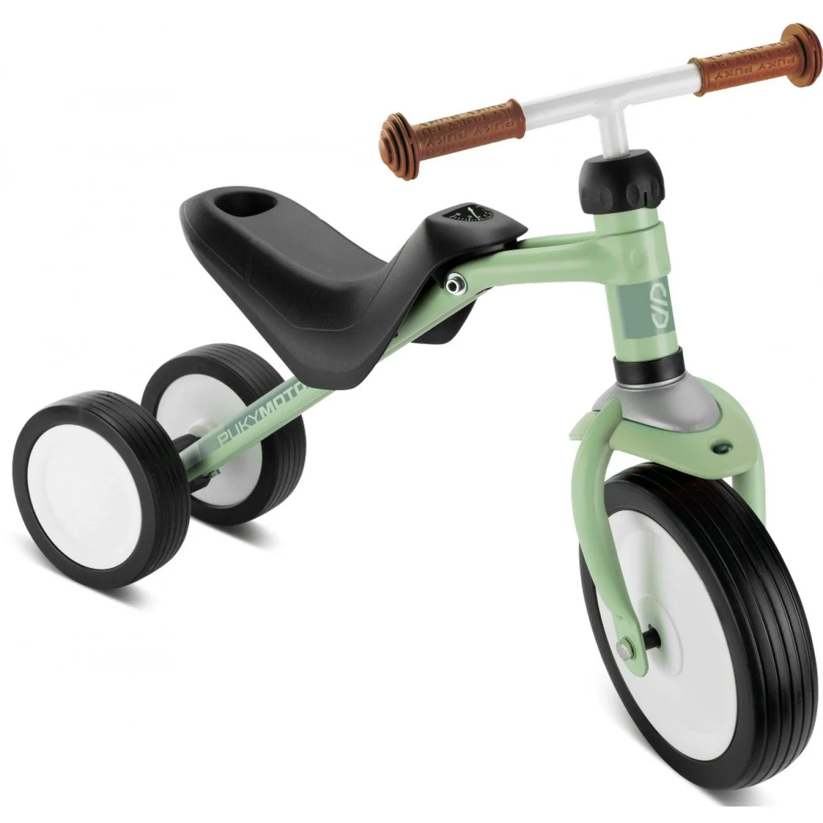PUKY Pukymoto pastel green balansinis dviratukas