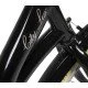 AZIMUT City Lux 26" 2023 black-cream dviratis