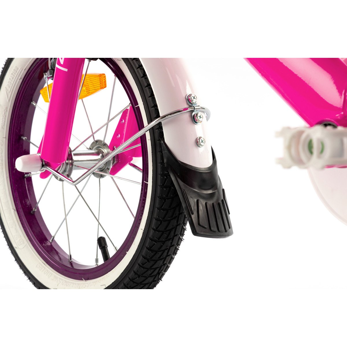 Karbon Tiara 14 pink dviratis