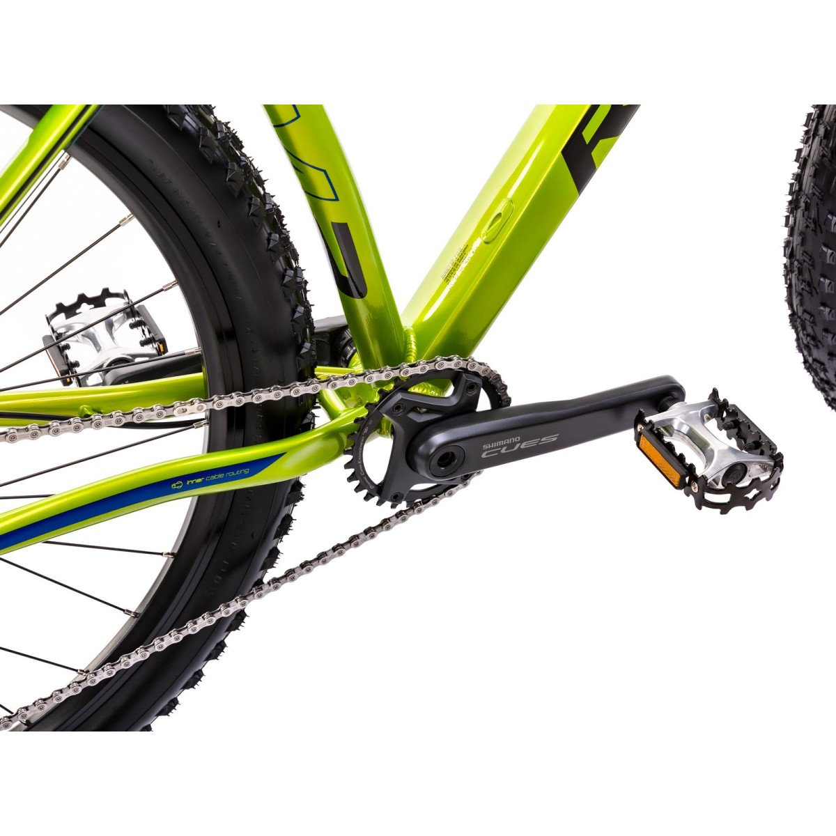 Romet Mustang M2 CS 2025 lemon-black dviratis