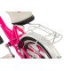 Karbon Tiara 16 pink dviratis
