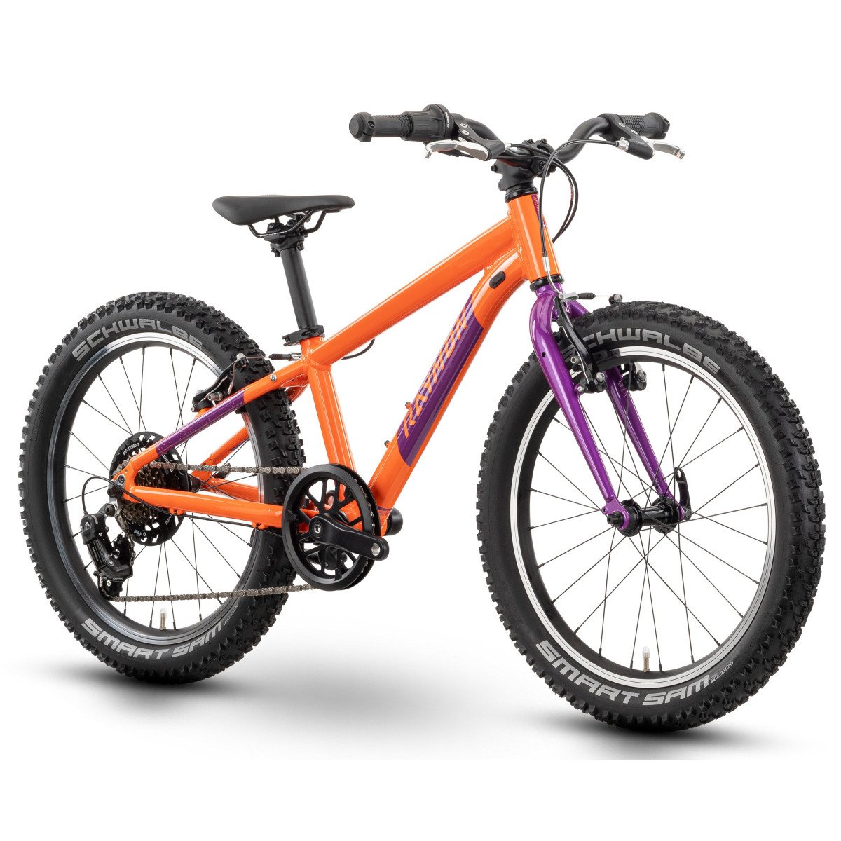 Raymon Yanga 20 2025 orange-purple dviratis