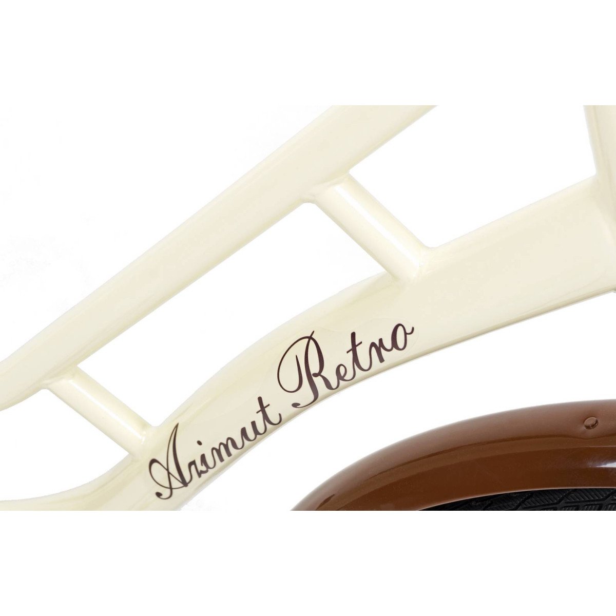AZIMUT Retro 26" 2025 cream dviratis