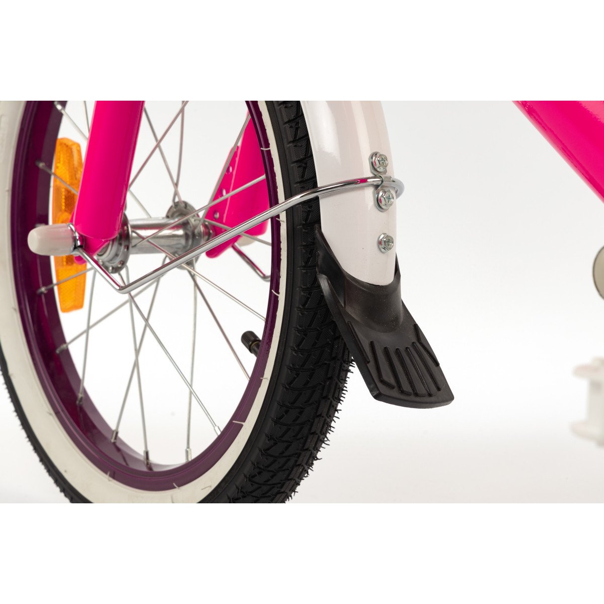 Karbon Tiara 16 pink dviratis