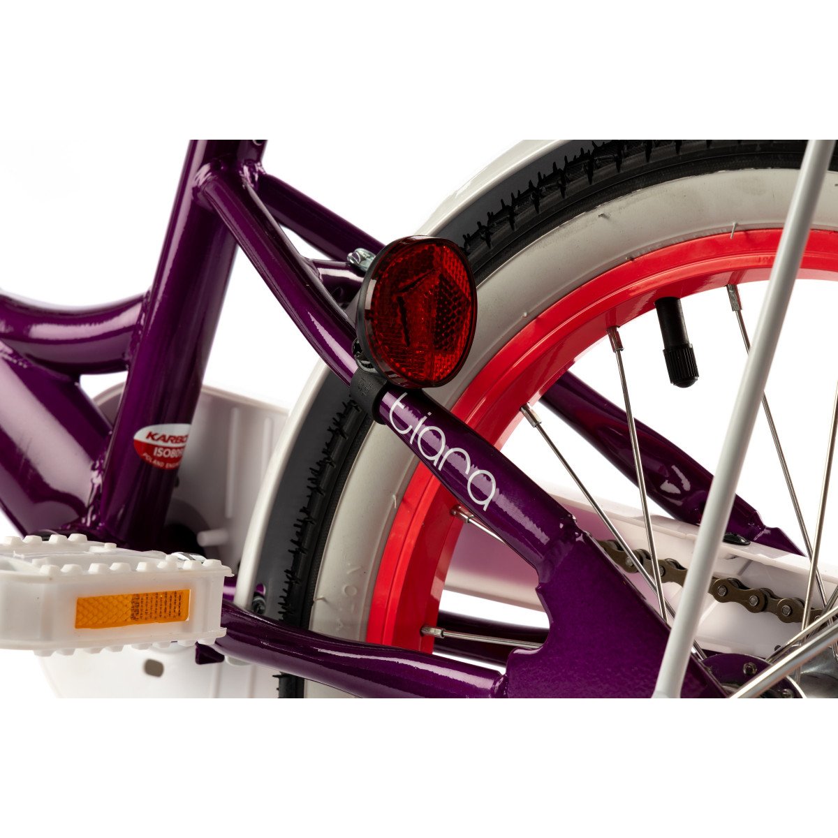 Karbon Tiara 16 violet dviratis