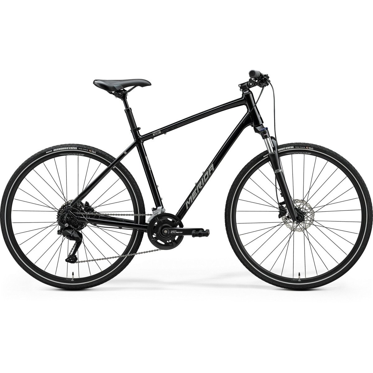 Merida Crossway 100 III2 glossy black(silver)