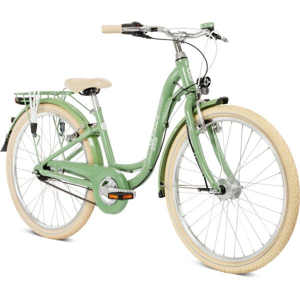 PUKY Skyride 24-7 Classic Alu retro green