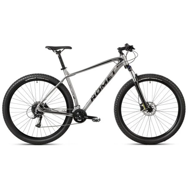 Romet Mustang M1 2025 bright graphite dviratis