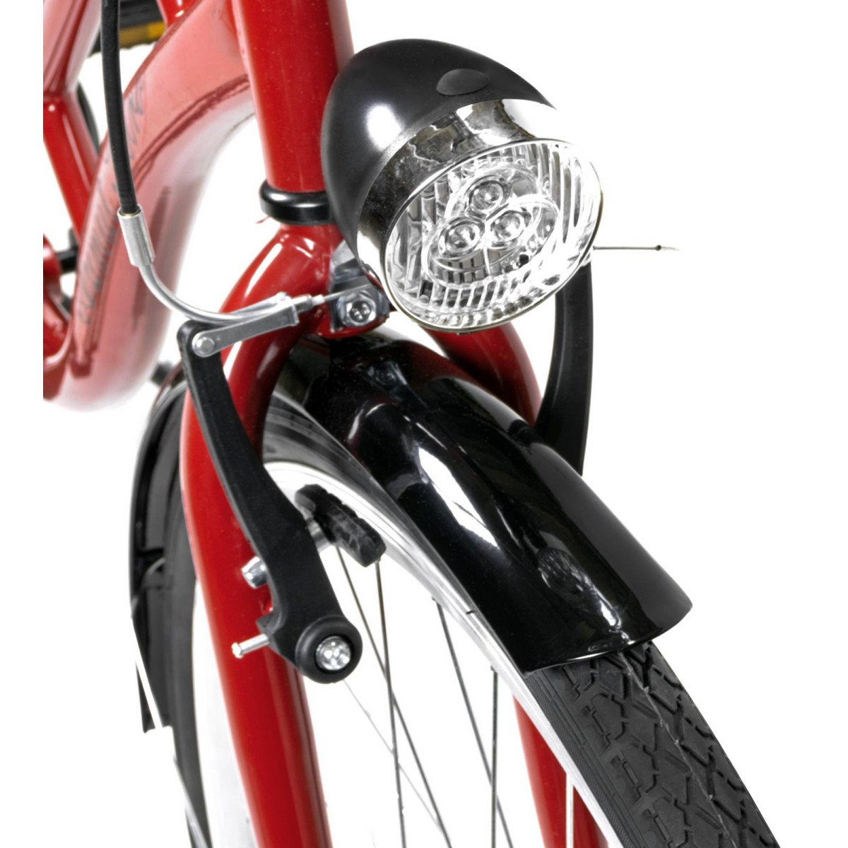 AZIMUT Retro 26" 2025 bordo dviratis