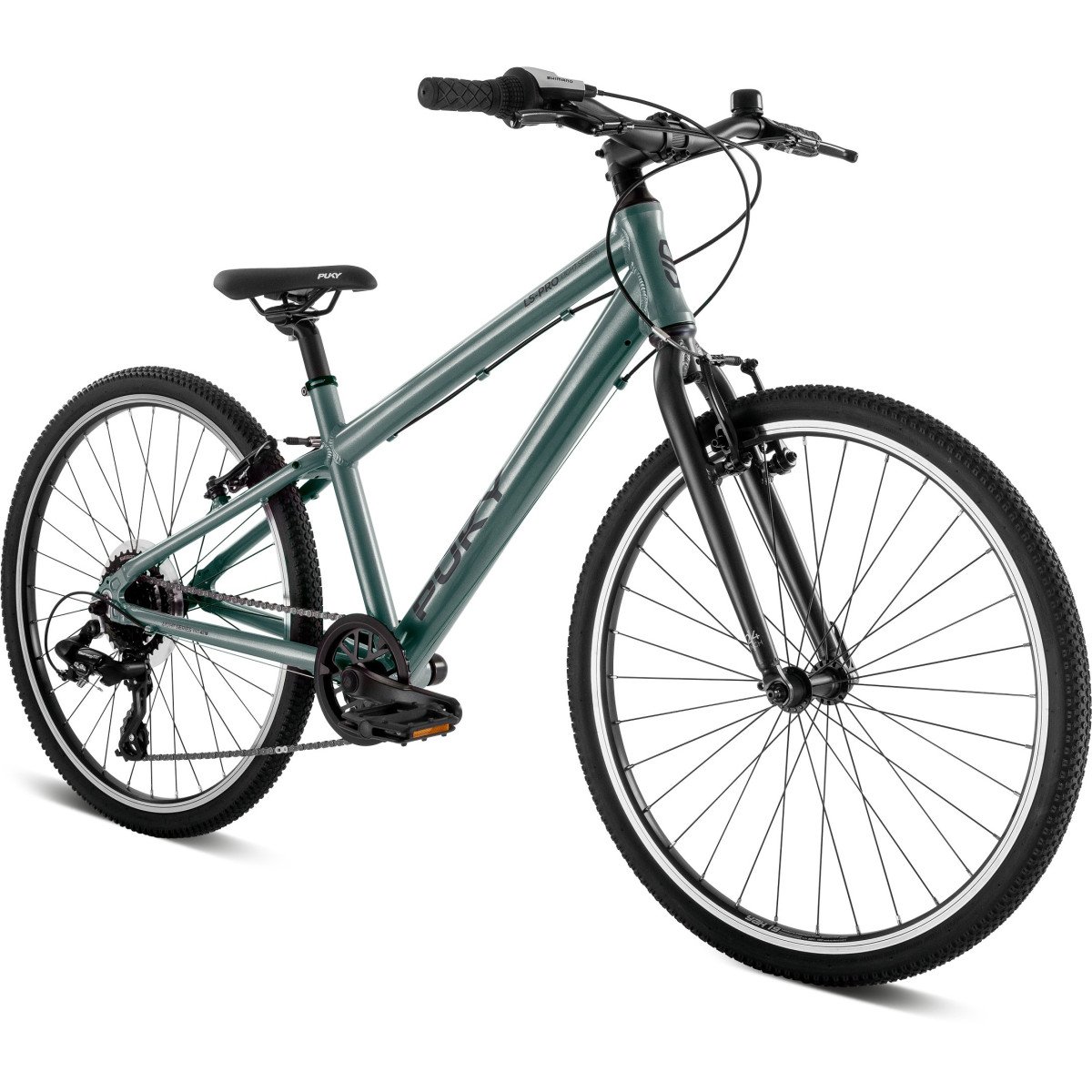 PUKY LS-PRO 24-8 Alu ash blue/anthracite dviratis