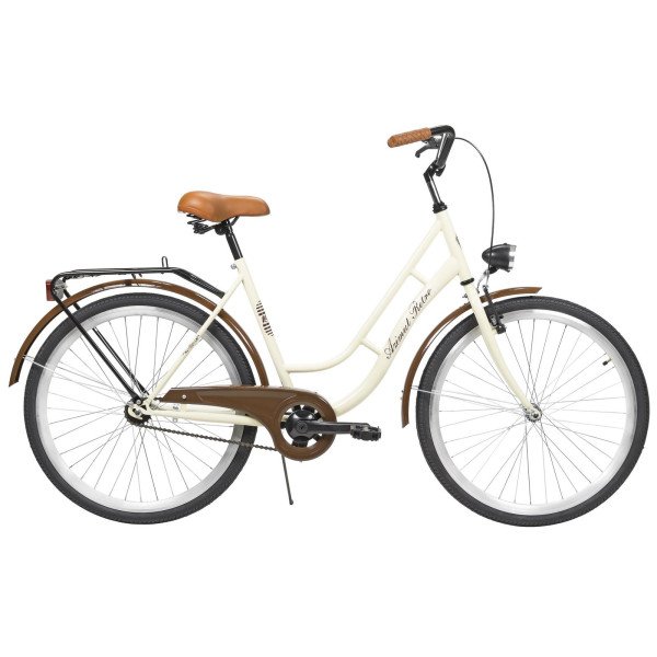 AZIMUT Retro 26" 2025 cream dviratis