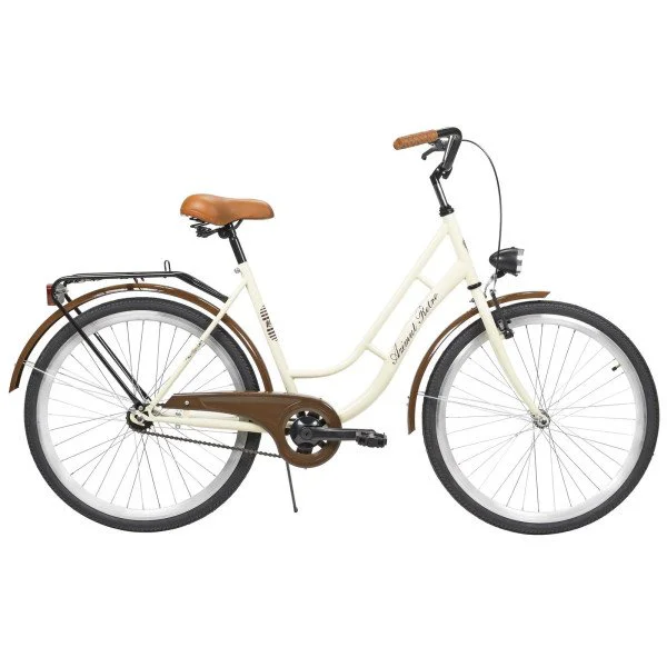 AZIMUT Retro 26" 2025 cream dviratis