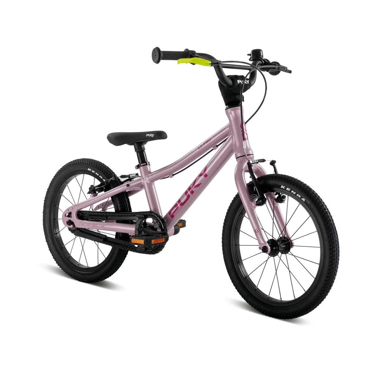PUKY LS-PRO 16 Alu pearl pink/anthracite dviratis