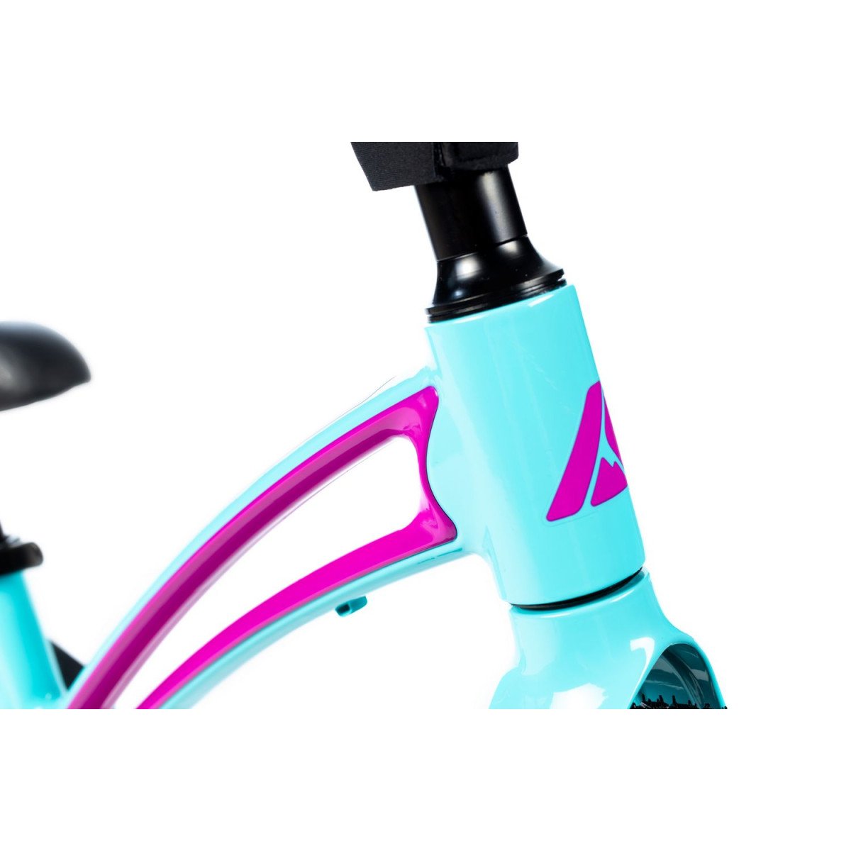 Karbon First blue-pink balansinis dviratukas