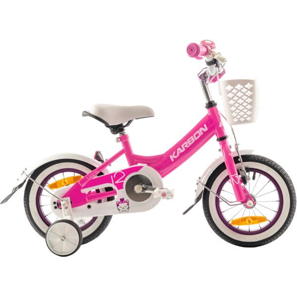Karbon Tiara 12 pink dviratis
