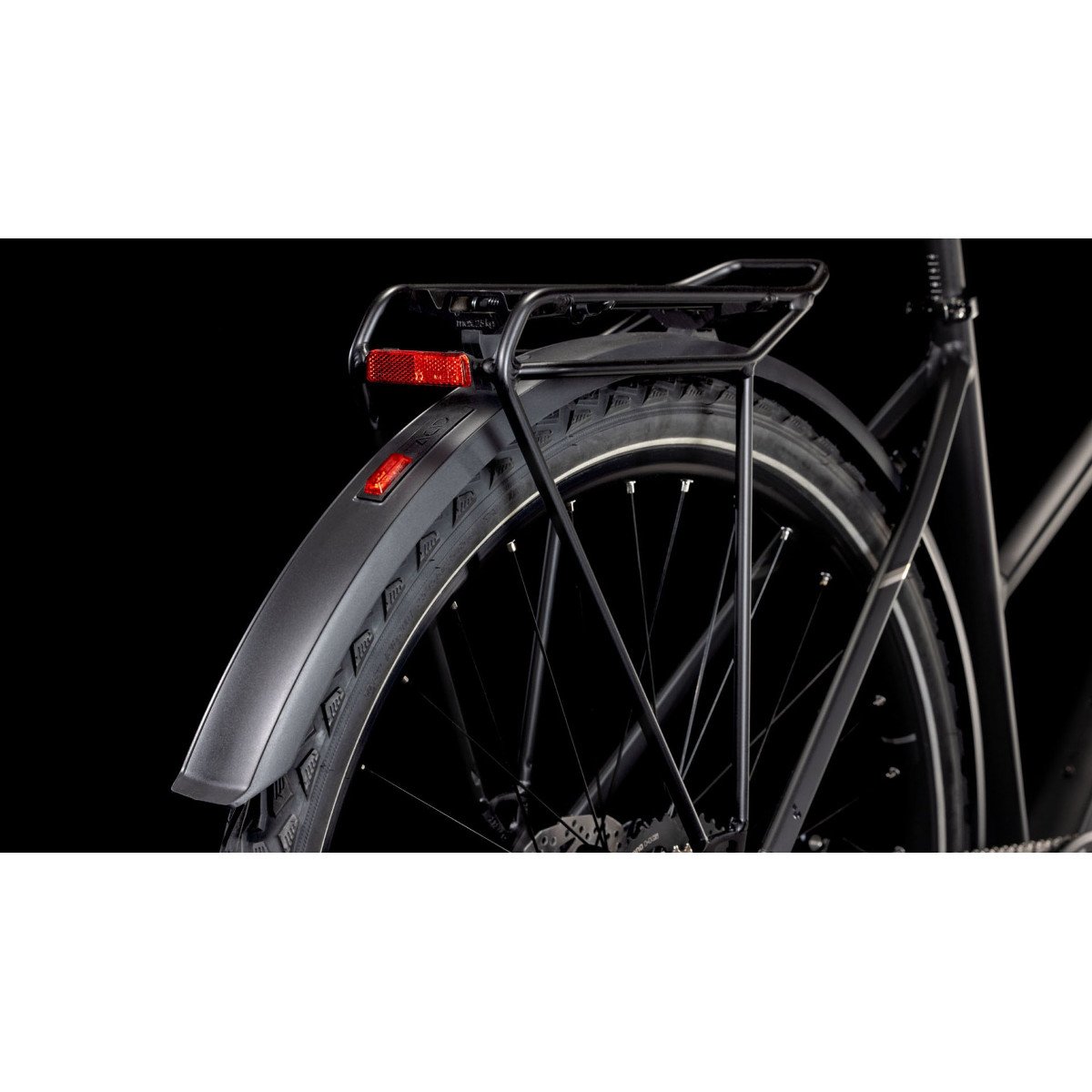 Cube Nature ONE Allroad Trapeze black'n'black 2026 dviratis