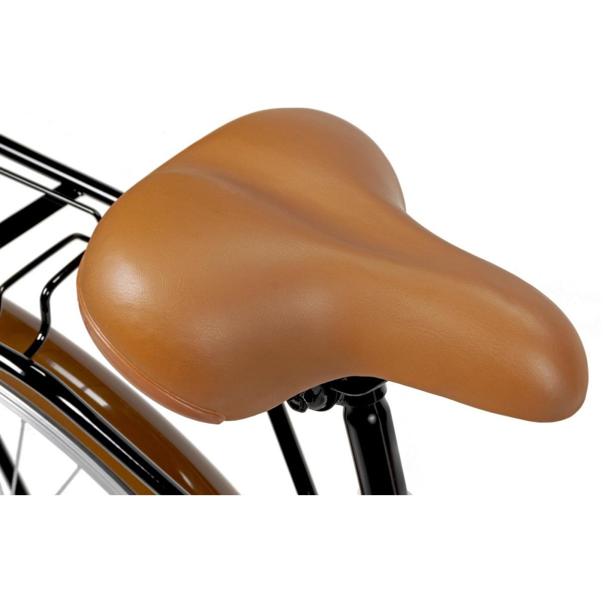 AZIMUT City Lux 26" 2023 bordo-brown dviratis