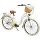AZIMUT Sarema ALU 26" 3-speed 2025 light cream shiny dviratis AZIMUT Sarema ALU 26" 3-speed 2025 light cream shiny dviratis
