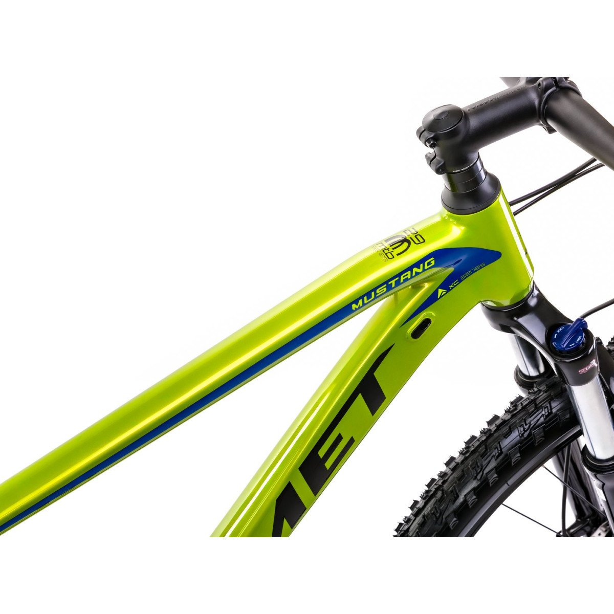 Romet Mustang M2 CS 2025 lemon-black dviratis