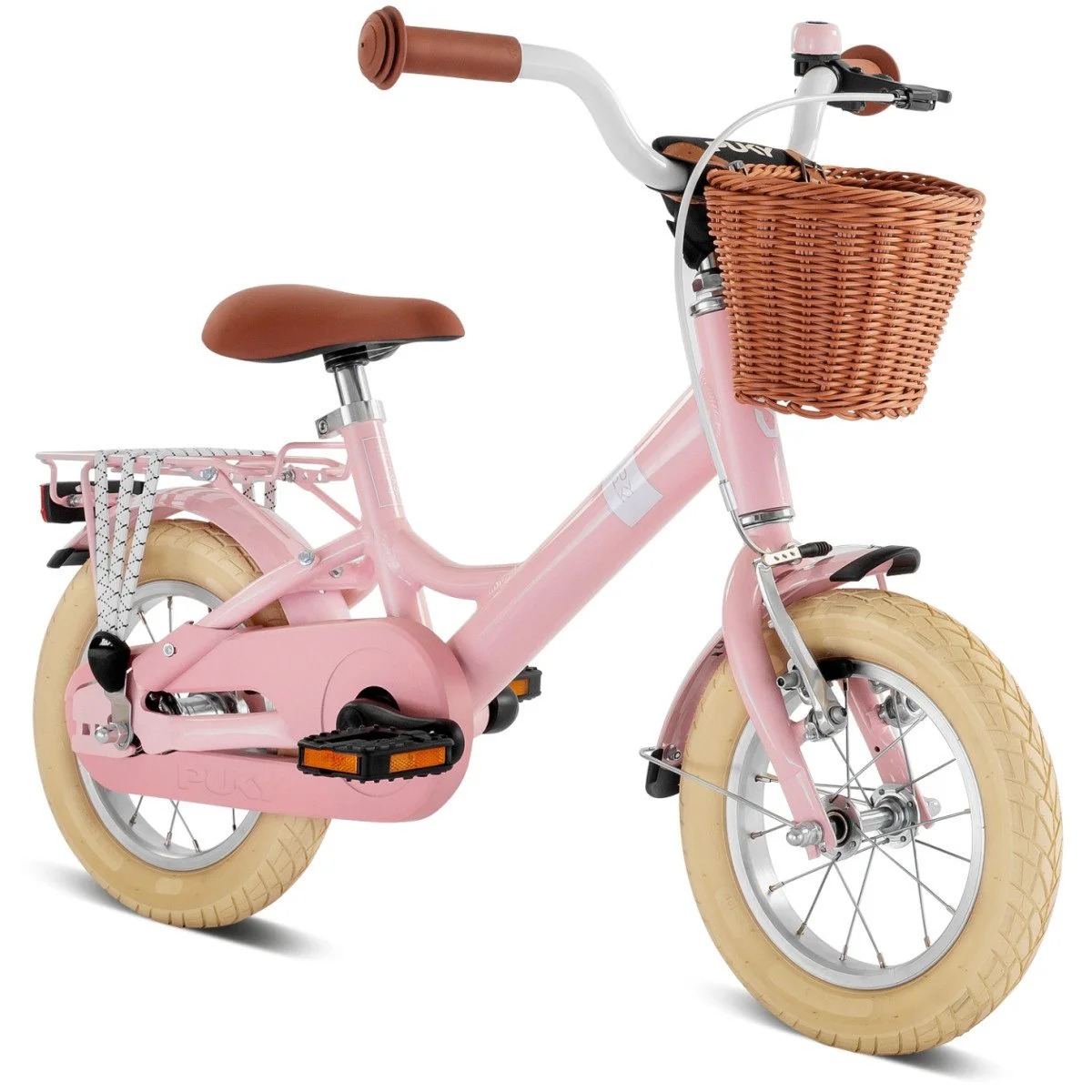 PUKY Youke 12 Classic Alu reto rose dviratis