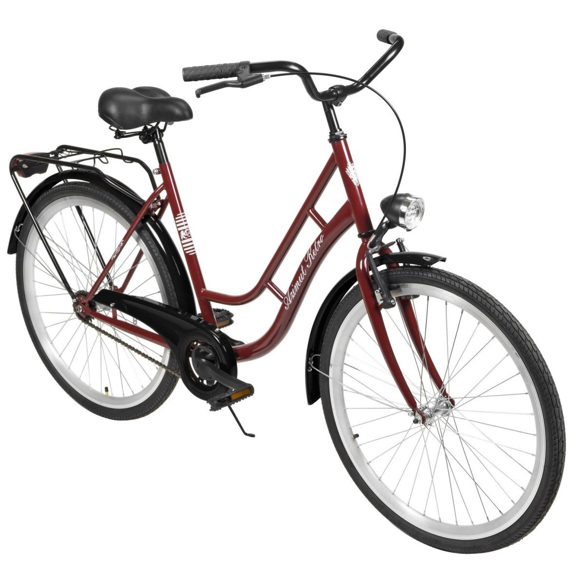 AZIMUT Retro 26" 2025 bordo dviratis