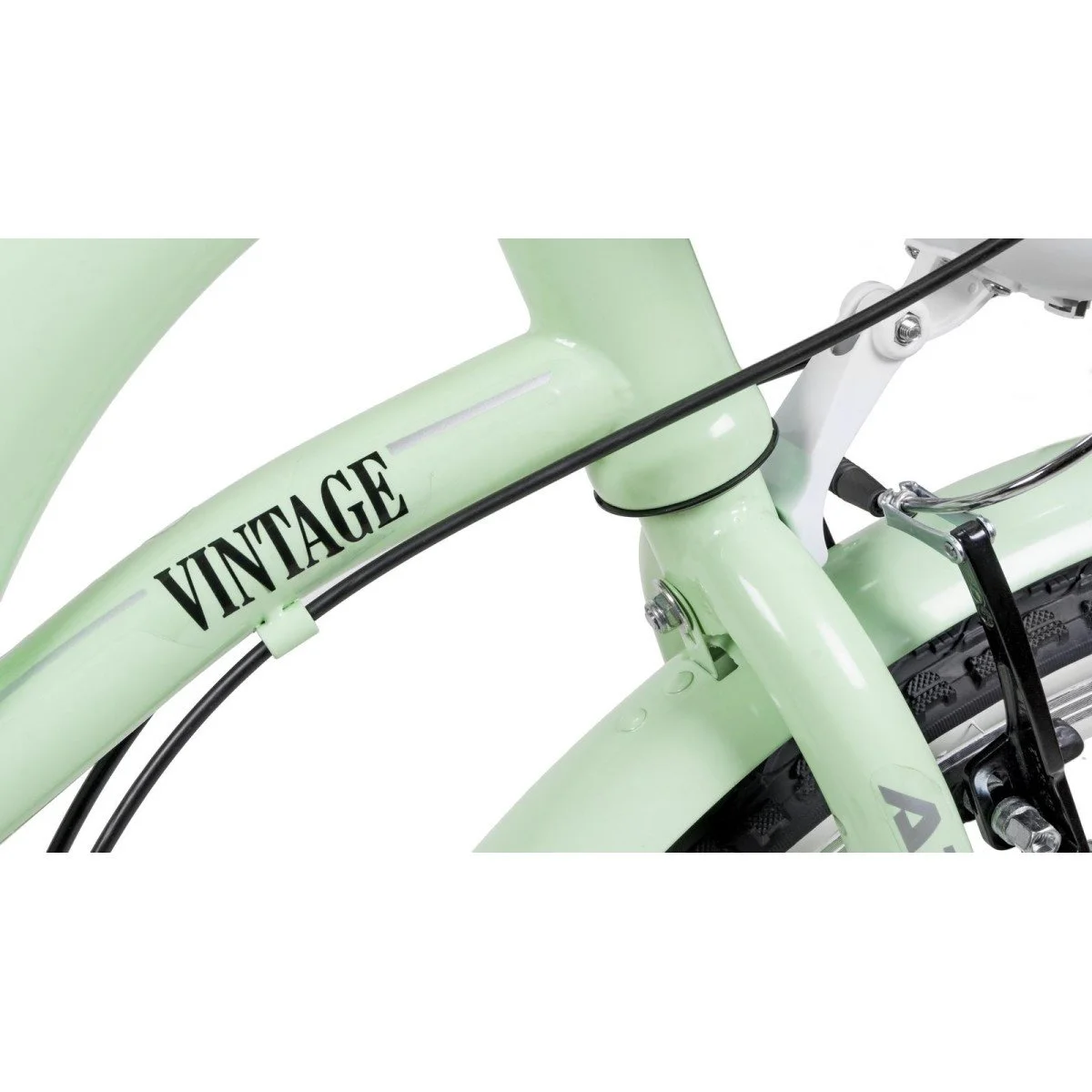 AZIMUT Vintage TX-7 26" 2024 mint-white shiny miesto dviratis AZIMUT Vintage TX-7 26" 2024 mint-white shiny miesto dviratis