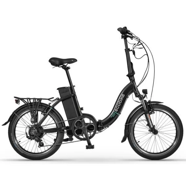 Ecobike Even 20" 2023 black Elektrinis dviratis