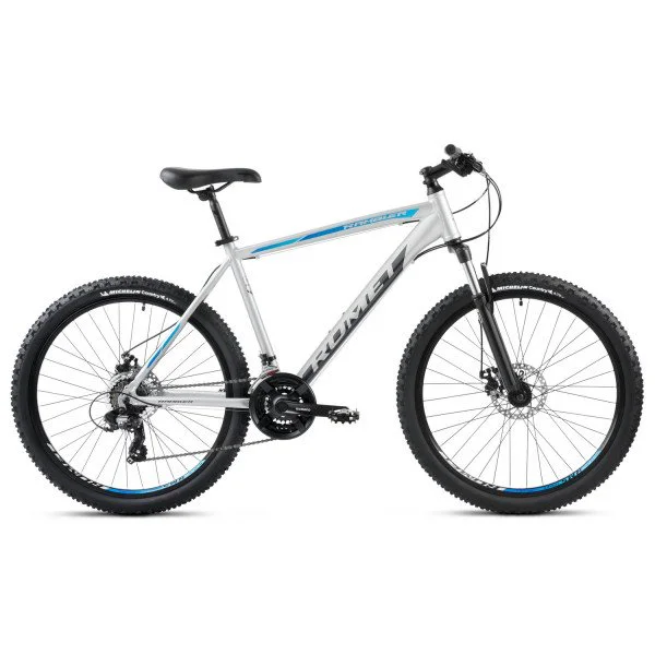Romet Rambler R6.2 2024 silver-blue dviratis