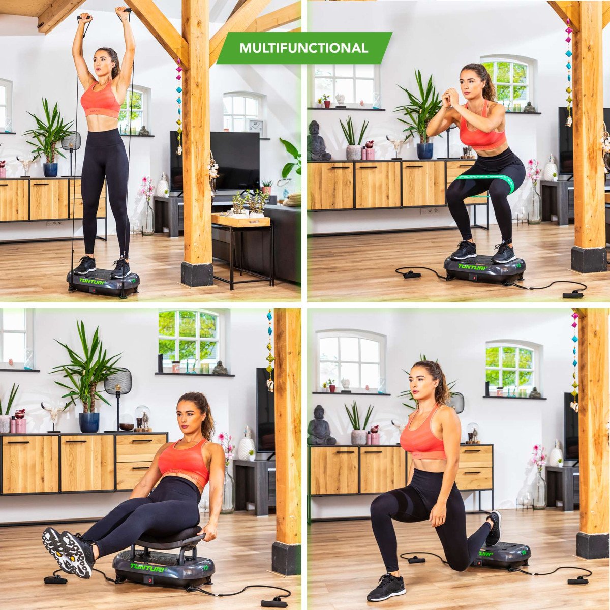 TUNTURI Cardio Fit V10 vibracinė platforma