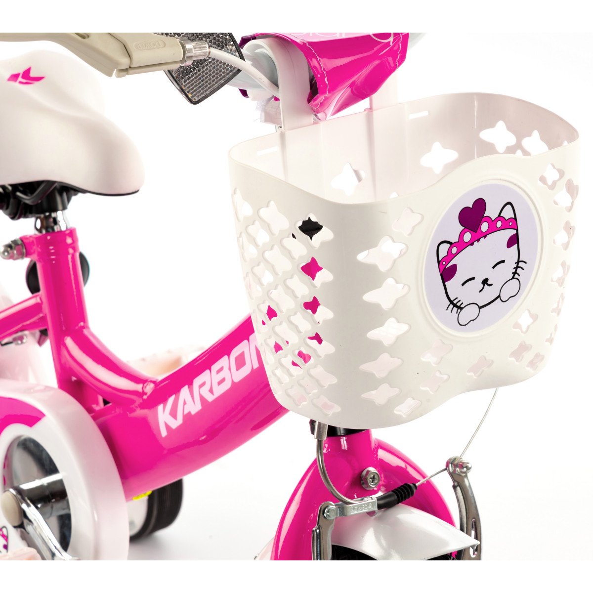 Karbon Tiara 12 pink dviratis