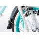 Karbon Kitty 16 turquoise-white dviratis