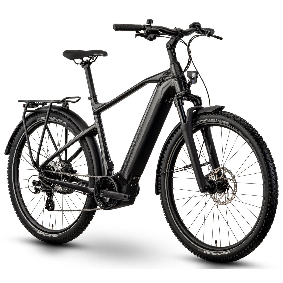 Raymon Tourray Select 27.5" 2025 anthracit-black elektrinis dviratis