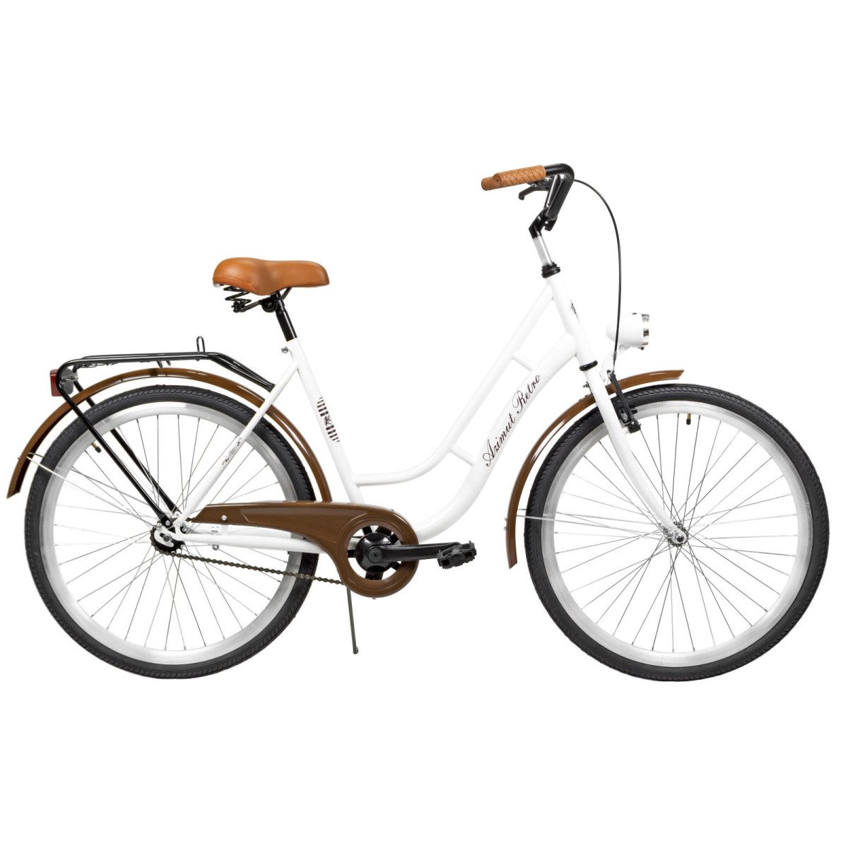 AZIMUT Retro 26" 2025 white dviratis