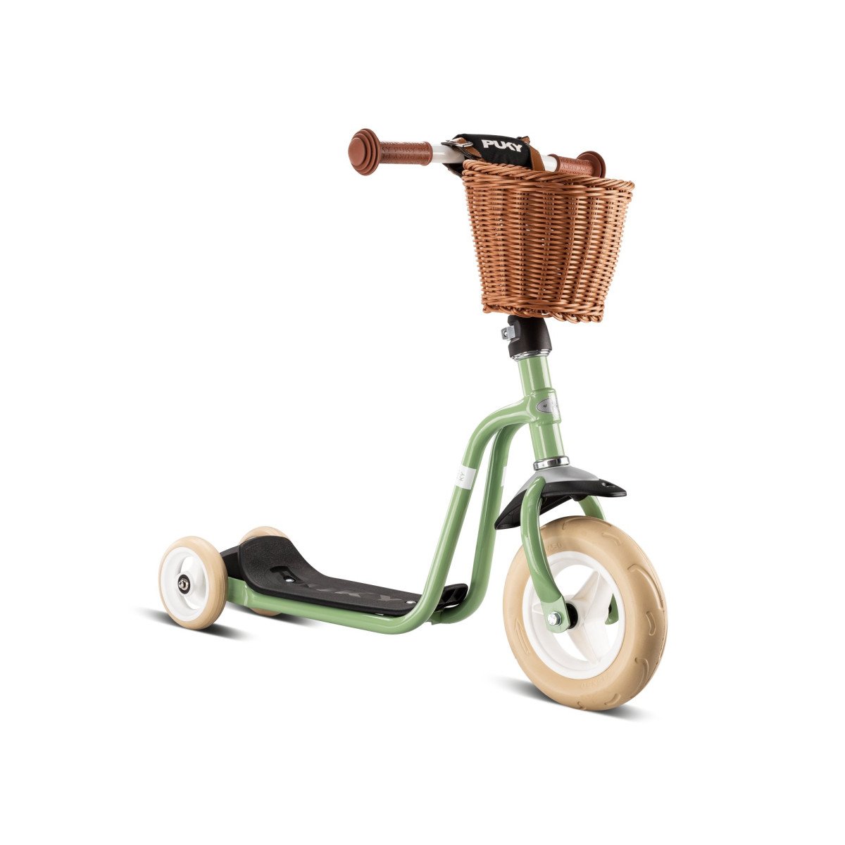 PUKY R 1 Classic retro green Paspirtukas