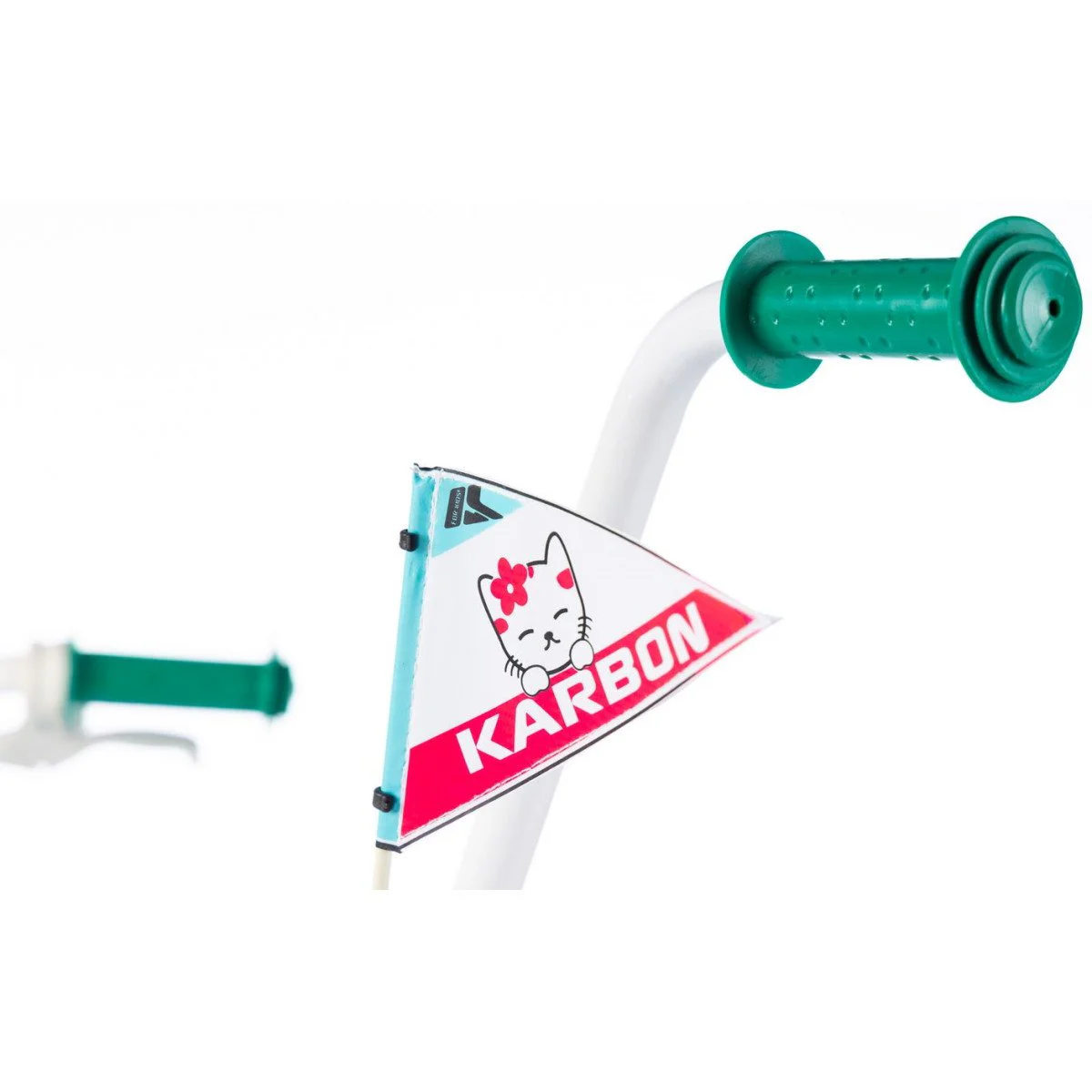 Karbon Kitty 16 turquoise-white dviratis
