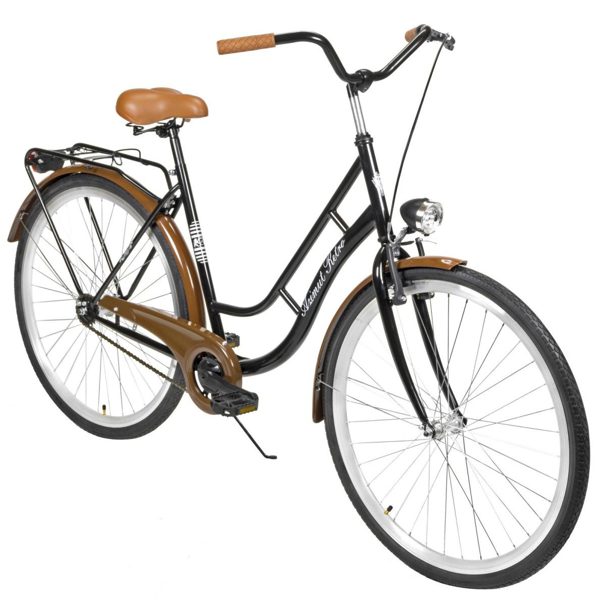 AZIMUT Retro 28" 2025 black dviratis