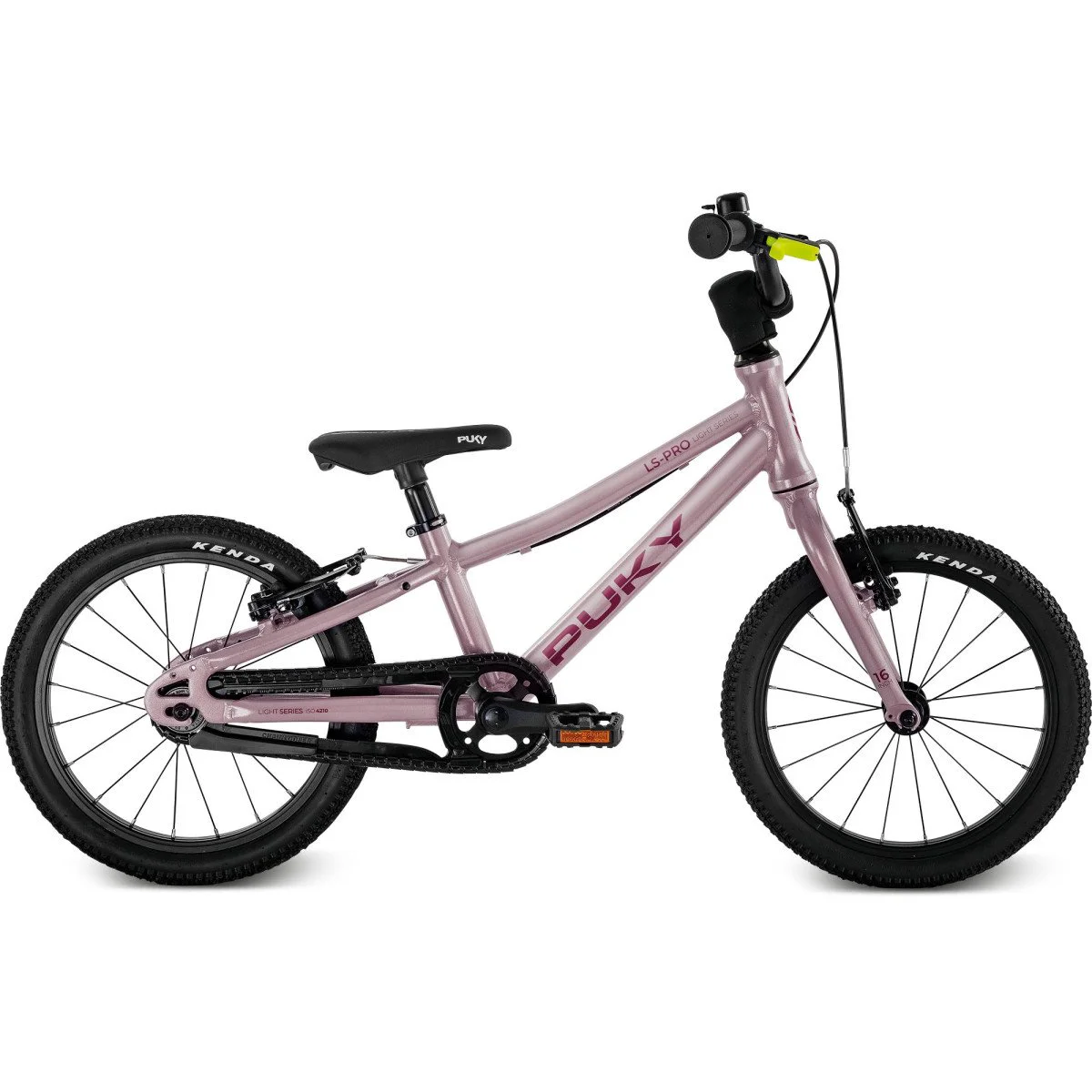 PUKY LS-PRO 16 Alu pearl pink/anthracite dviratis