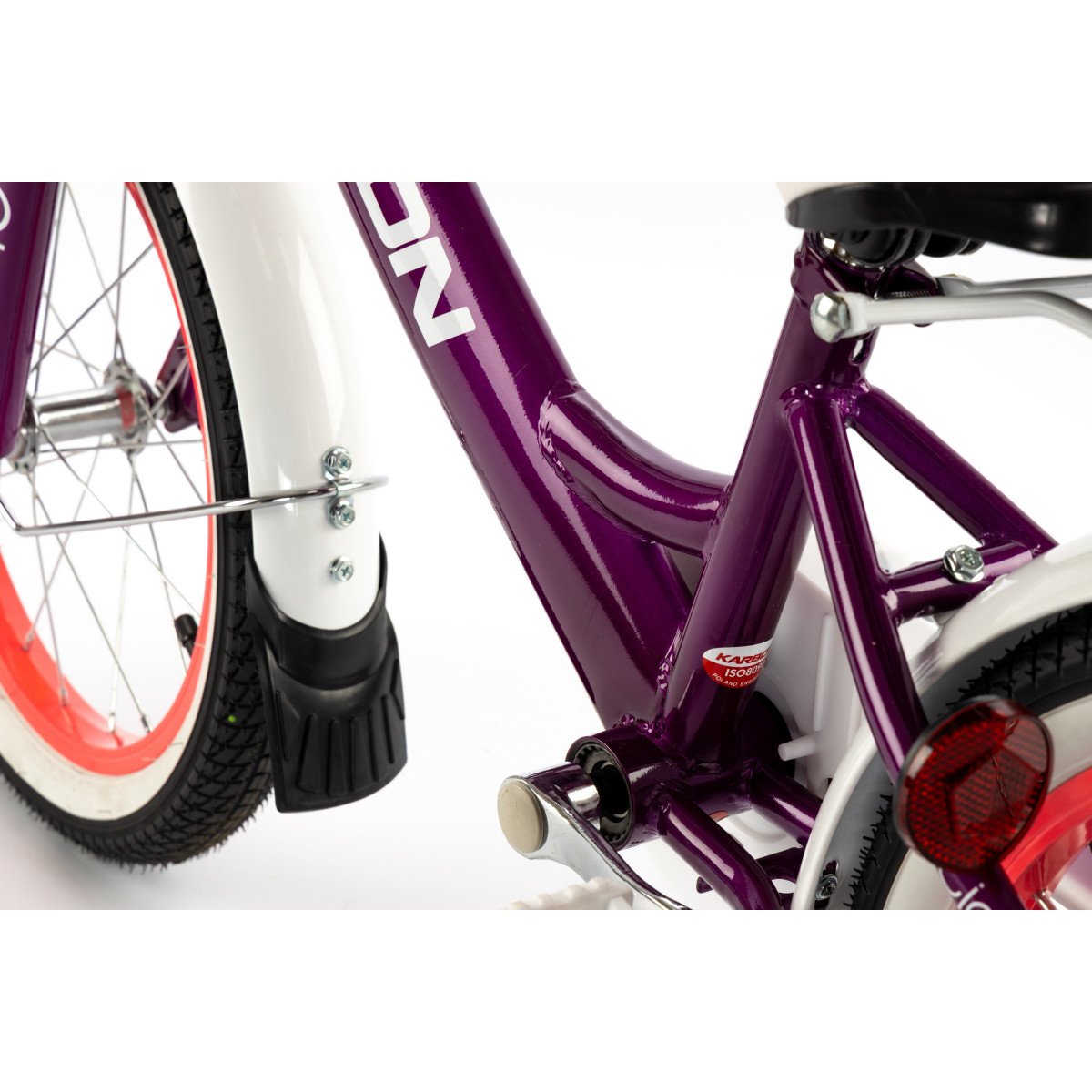 Karbon Tiara 16 violet dviratis