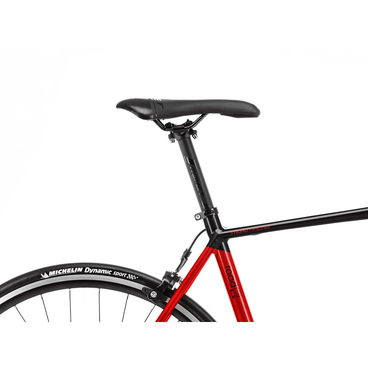 Romet Huragan 1 2023 red-black plento dviratis