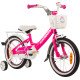 Karbon Tiara 16 pink dviratis