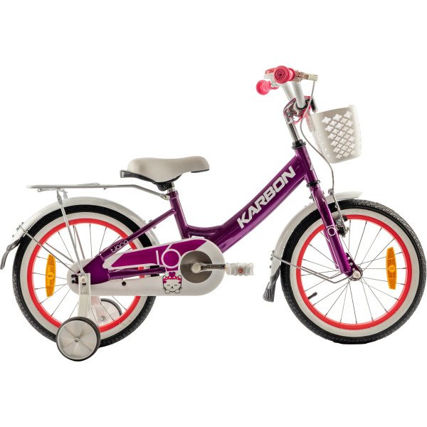 Karbon Tiara 16 violet dviratis