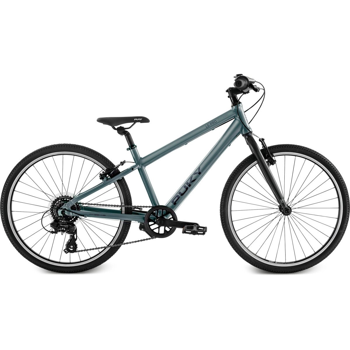 PUKY LS-PRO 24-8 Alu ash blue/anthracite dviratis