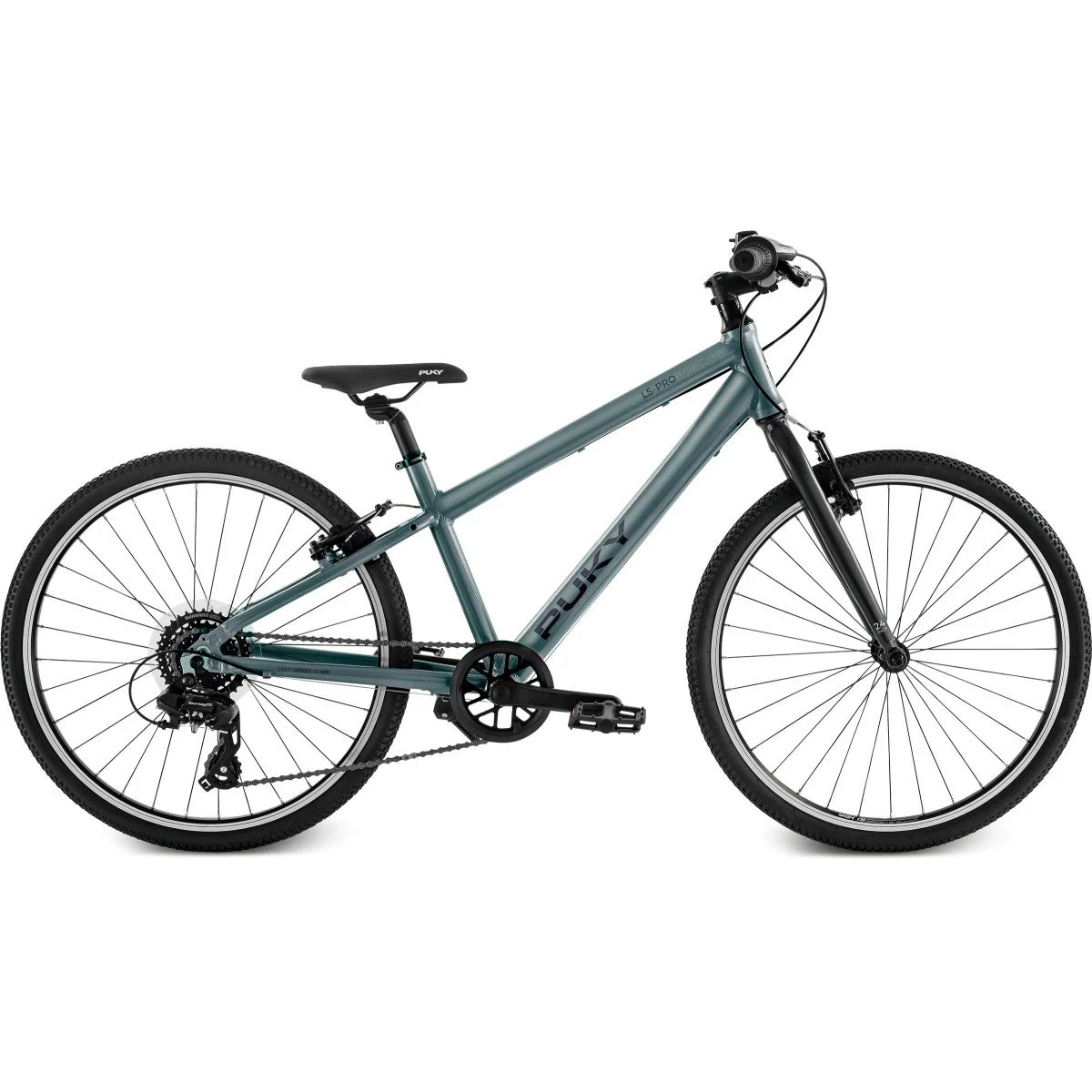 PUKY LS-PRO 24-8 Alu ash blue/anthracite dviratis